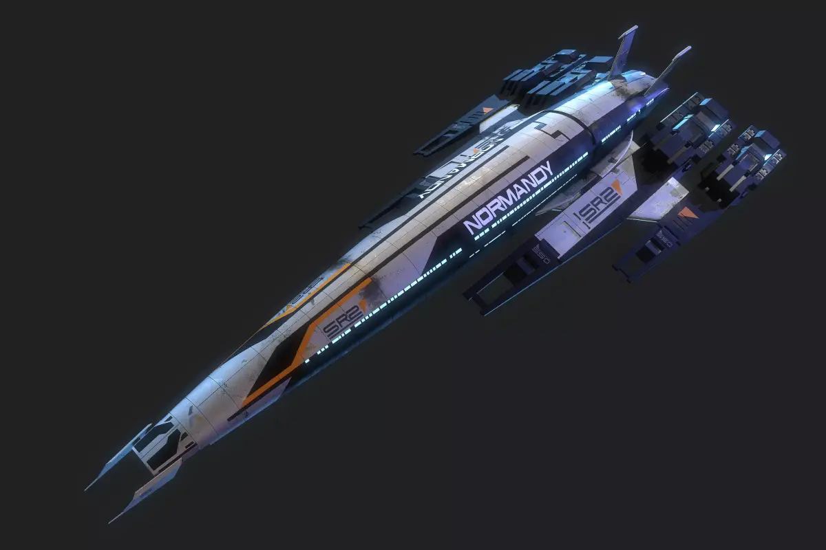 Normandy SR-2  Mass Effect  3D model