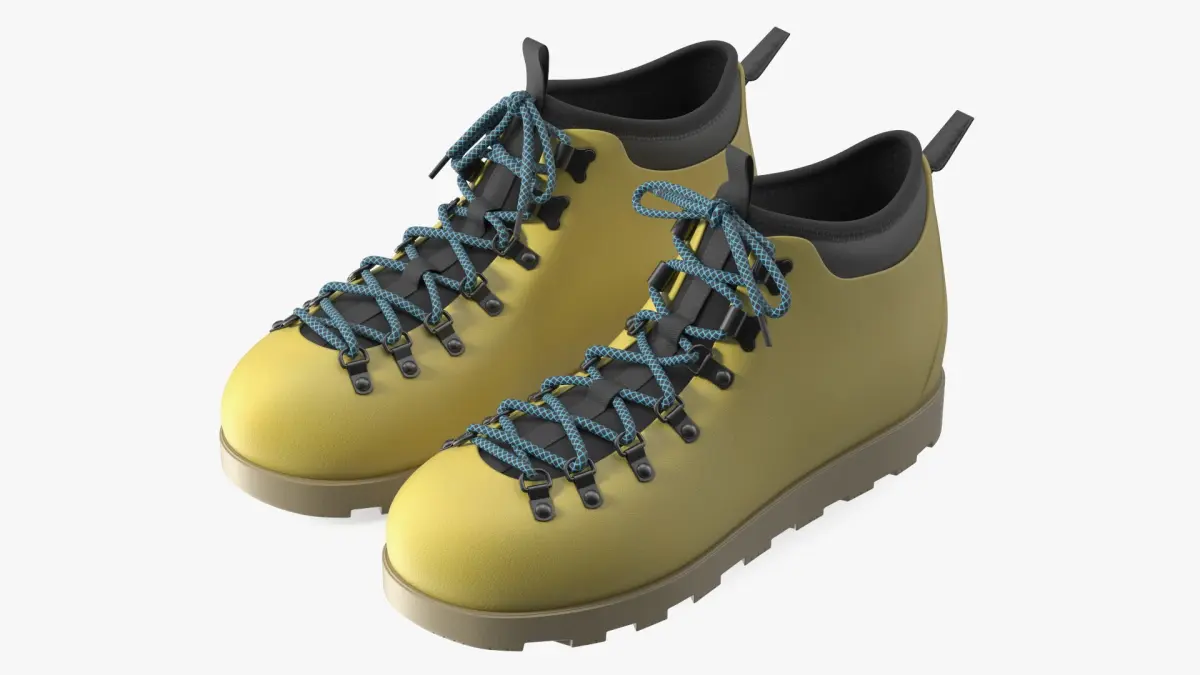 Hiking Boots 3D model