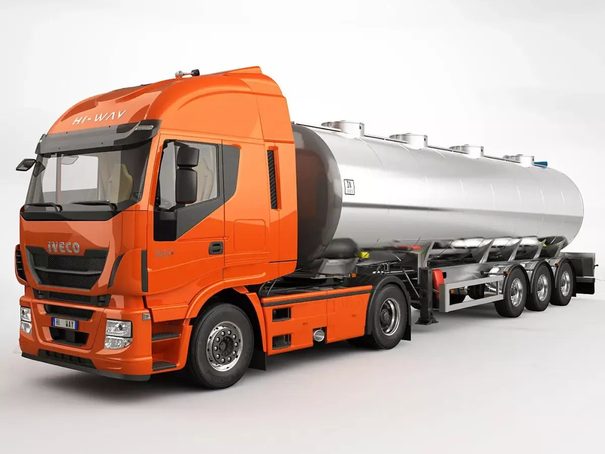 Iveco Stralis HI-WAY Tanker 3D model