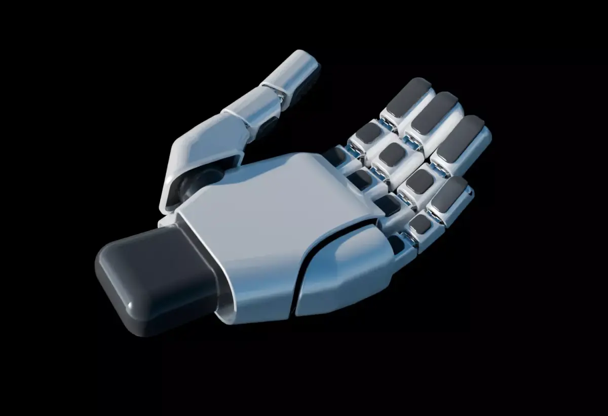 Robotic Hand 3D model shop