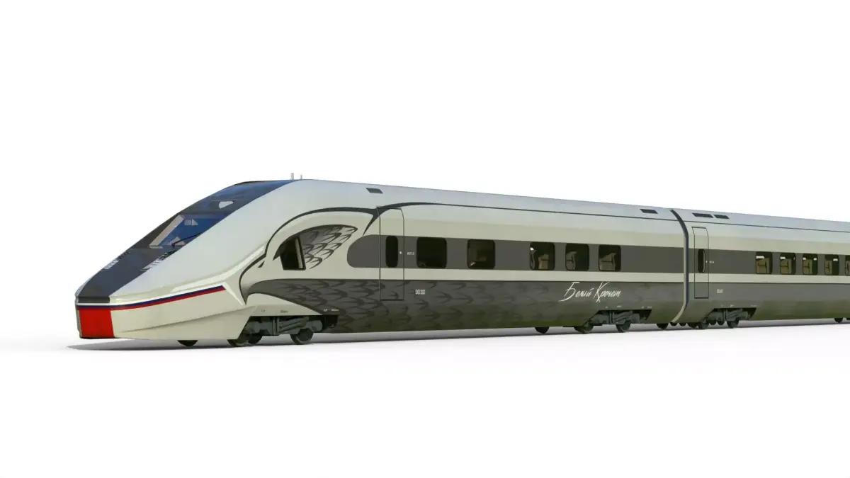 VSM high-speed railway 3D model