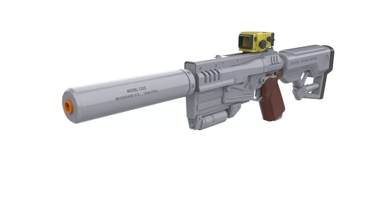  10mm Blaster - Fallout 4 - Commercial - Printable STL 3D print model