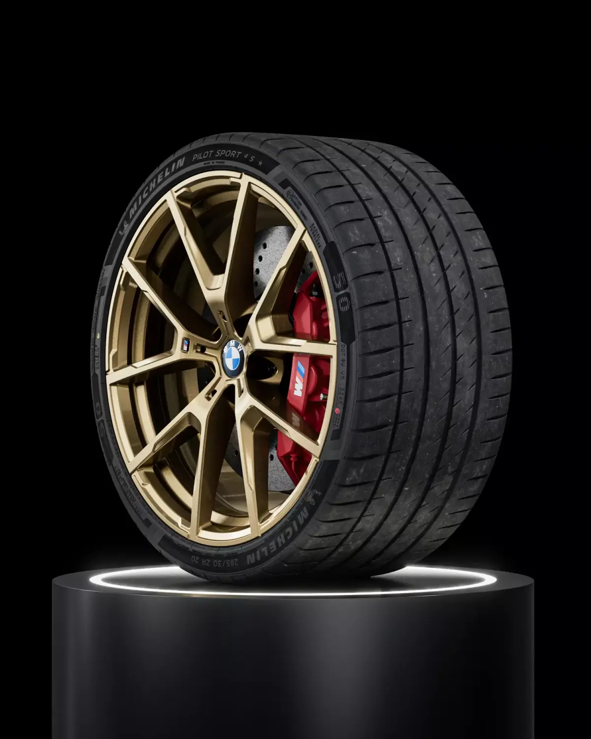 Michelin Pilot Sport 4S 285 30 ZR20 99Y 3D model