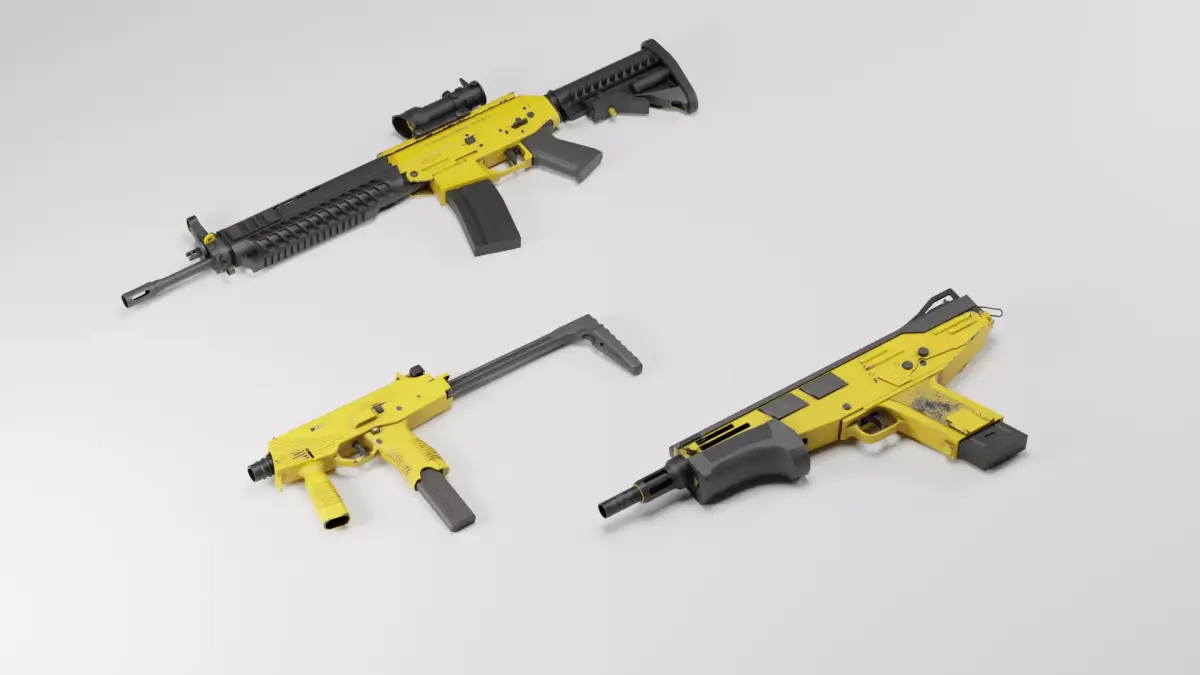 CS2 Bulldozer Collection 3D model