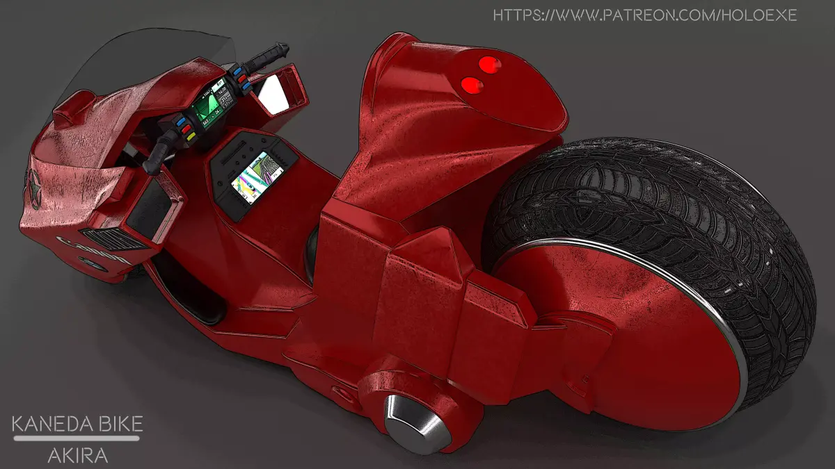 Kaneda Bike - AKIRA 3D model