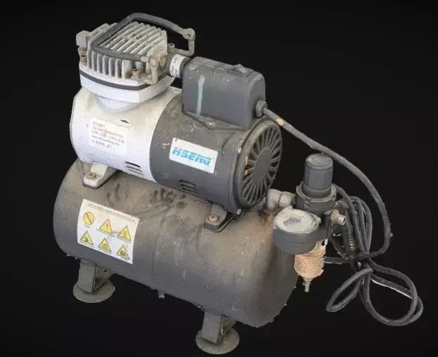 Air Pump Machine - High-Quality 3D Model Low-poly 3D model