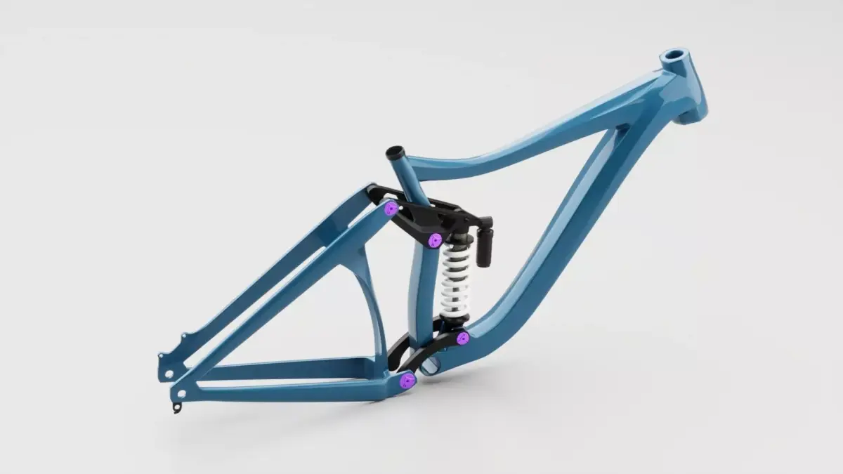 Downhill frame Giant Glory 3D model
