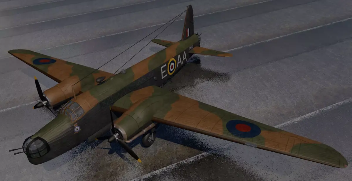 Vickers Wellington Mk-1C - RNZAF 3D model