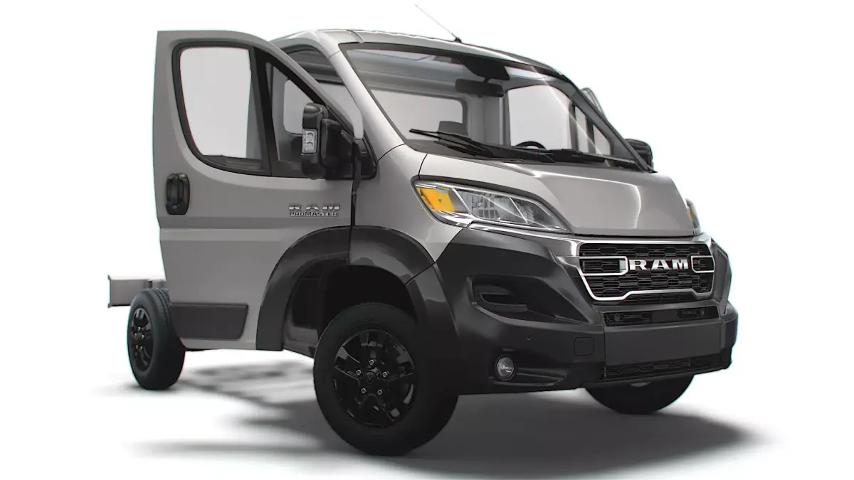 RAM Promaster Chassis HQInterior SCab 3000WB 2023 3D model