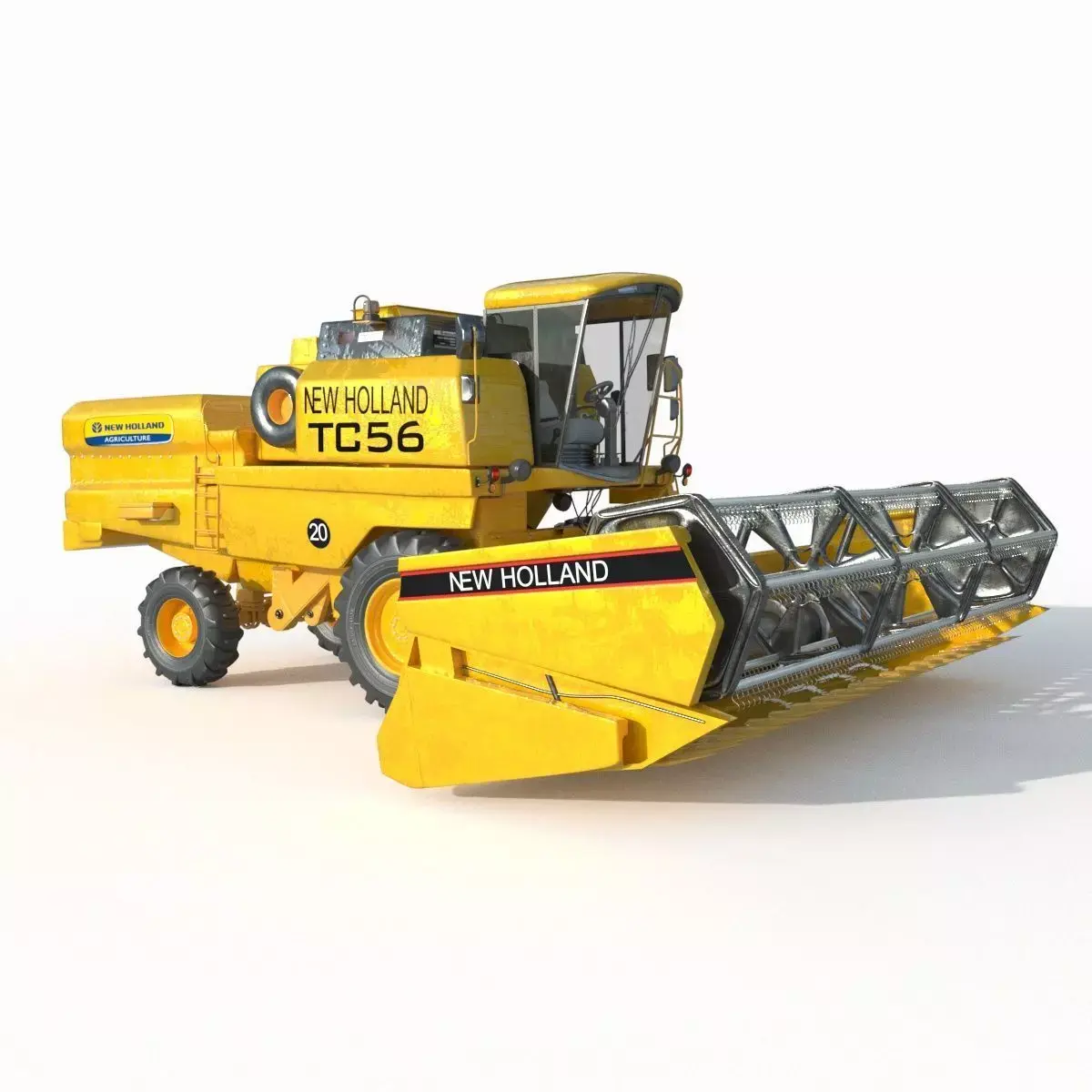  New Holland TC59 Harvester 3D model