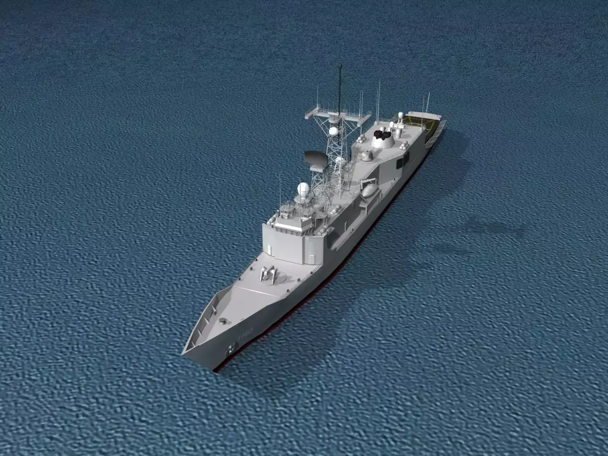 PFG2-1103 ROCS Cheng Ho 3D model