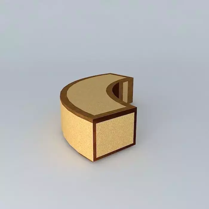 Reception Counter 3D model