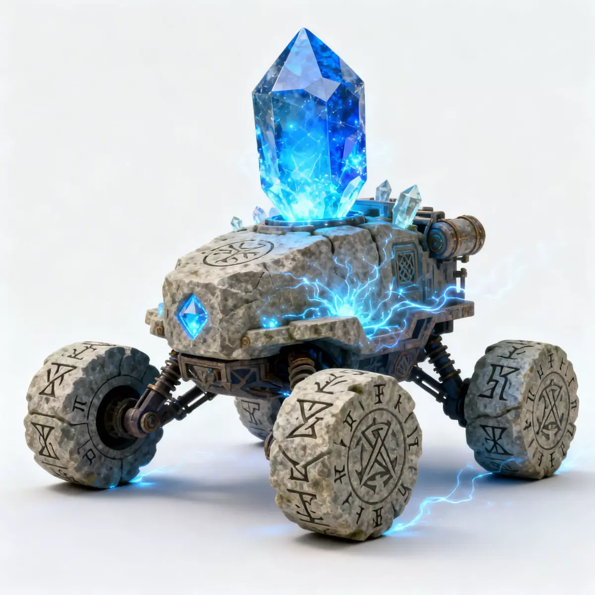 Mana Mover Arcane Crystal Crawler 3D Model Low-poly 3D model