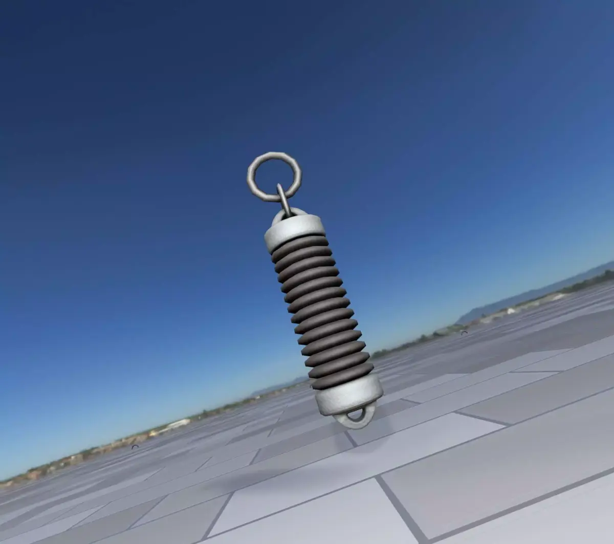Electricity Poles Insulator 5 - Object 076 Low-poly 3D model