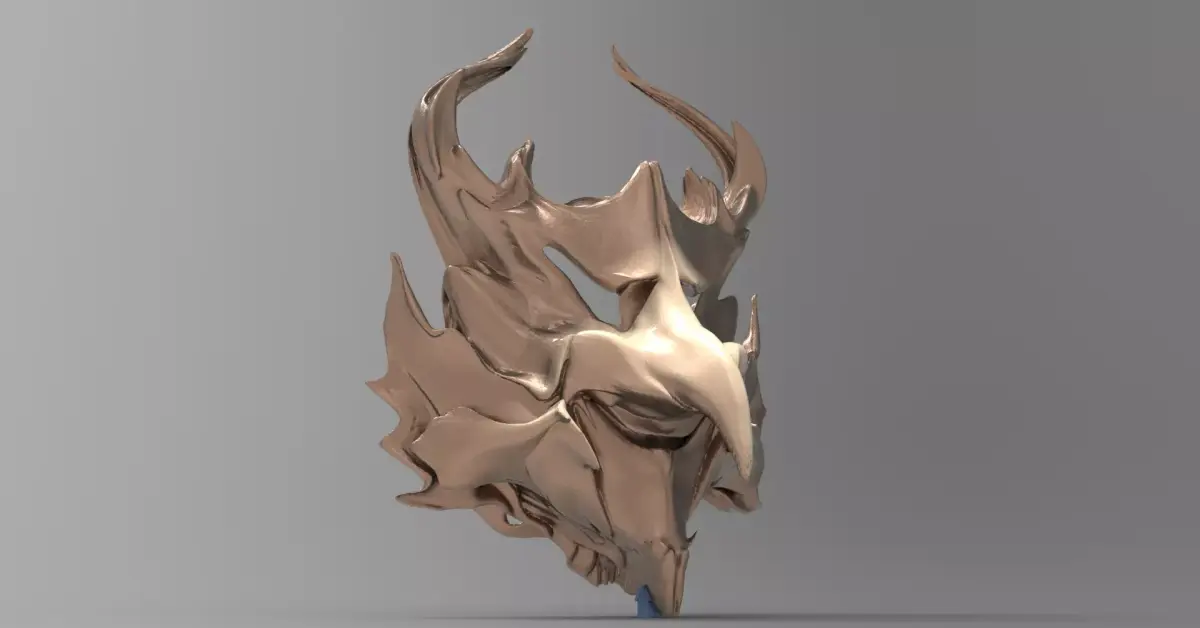 Crow Mask 1 3D model