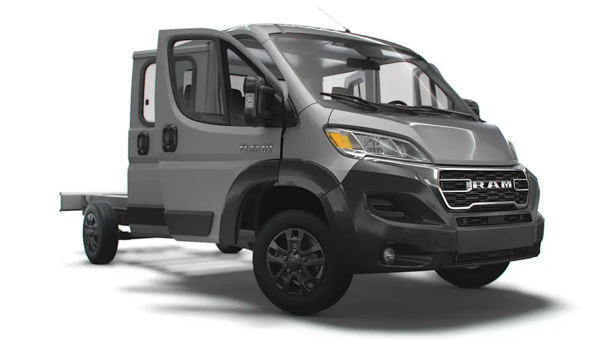 RAM Promaster Chassis Truck CrCab 4035WBXL HQInterior 2023 3D model