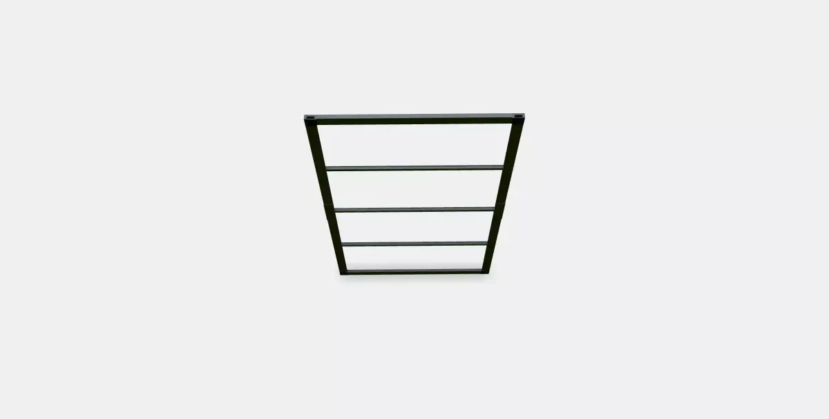 SKYTTA Sliding door frame 6 Low-poly 3D model