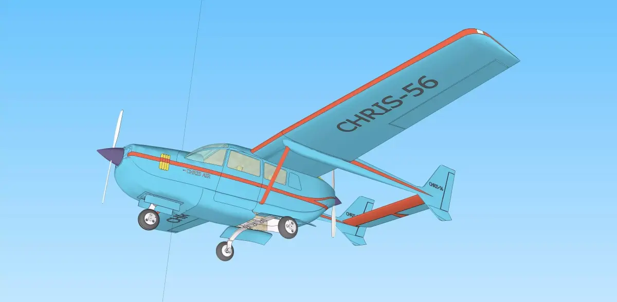 CESSNA SKYMASTER 3D model