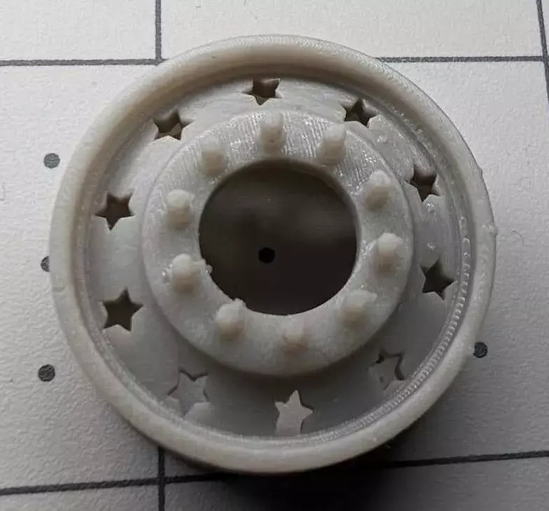 Stars rims for semi truck and trailer 22-5 inch 3D print model