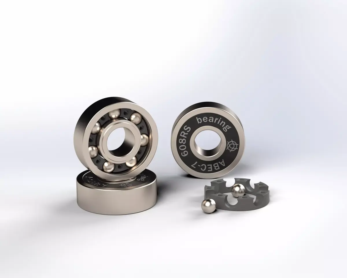 Bearing 608 3D model