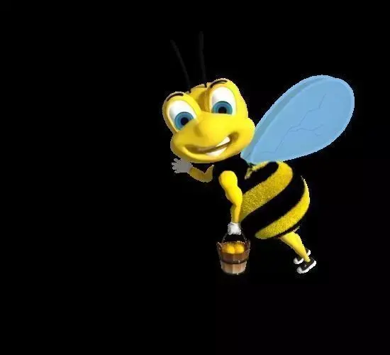 Cartoon Bee 3D model order