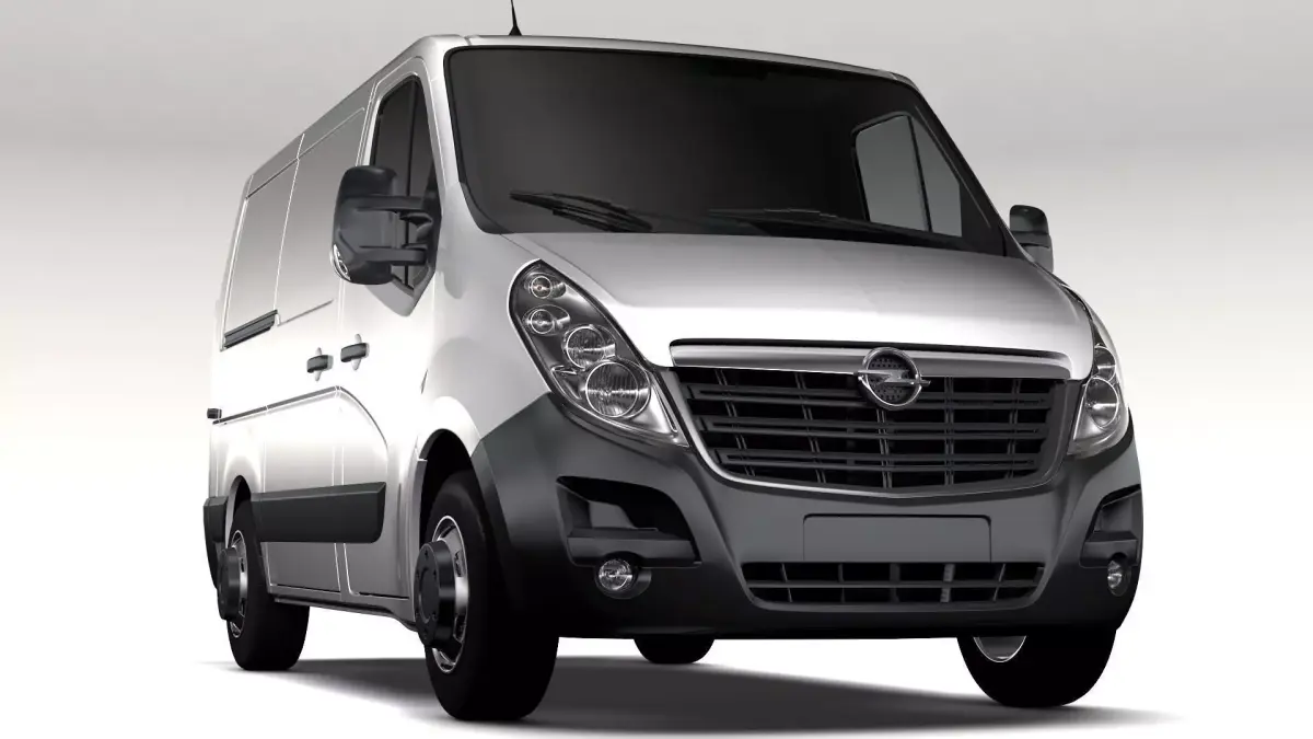 Opel Movano L1H1 Van 2016 3D model
