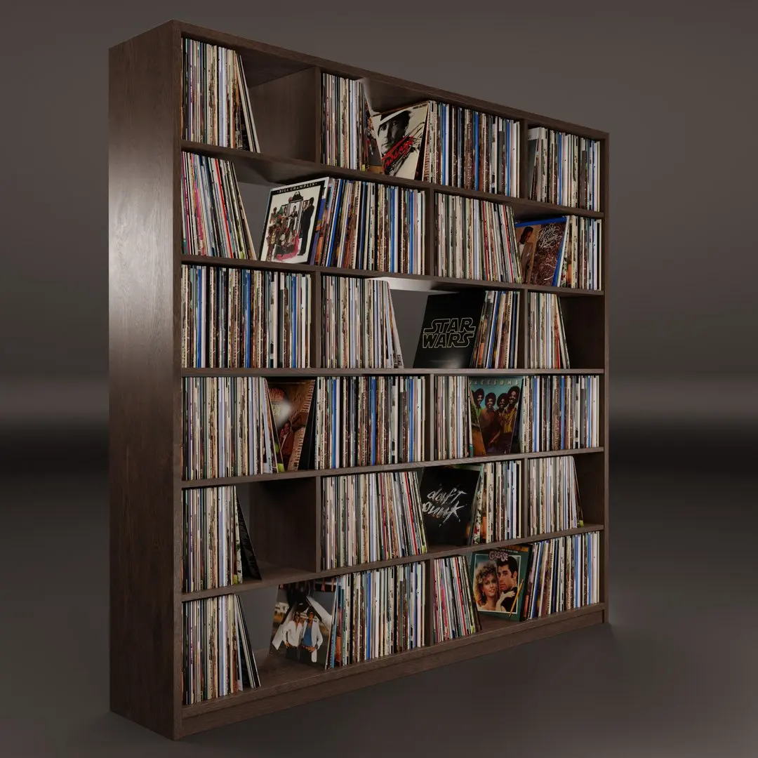 Vinyl Storage No-14 3D model