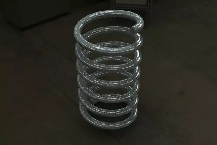 spring Free 3D model