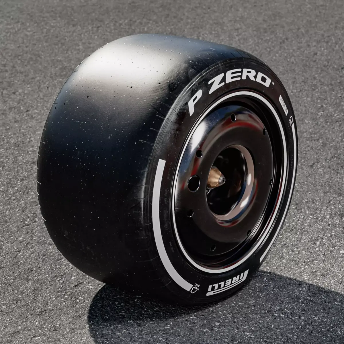 Pirelli Formula 1 2026 Rear SOFT 375 35 R18 3D model