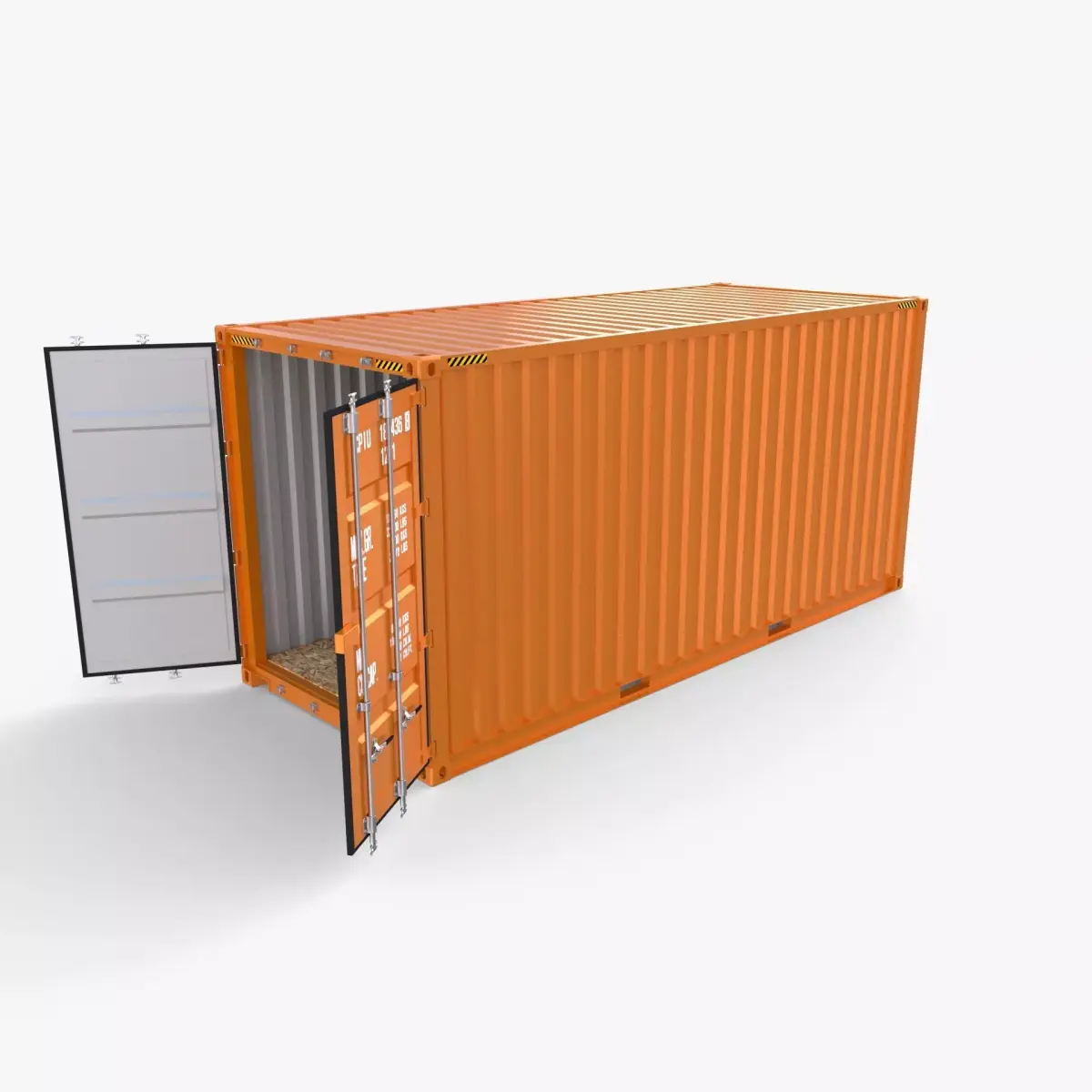 20ft Shipping Container High Cube 3D model