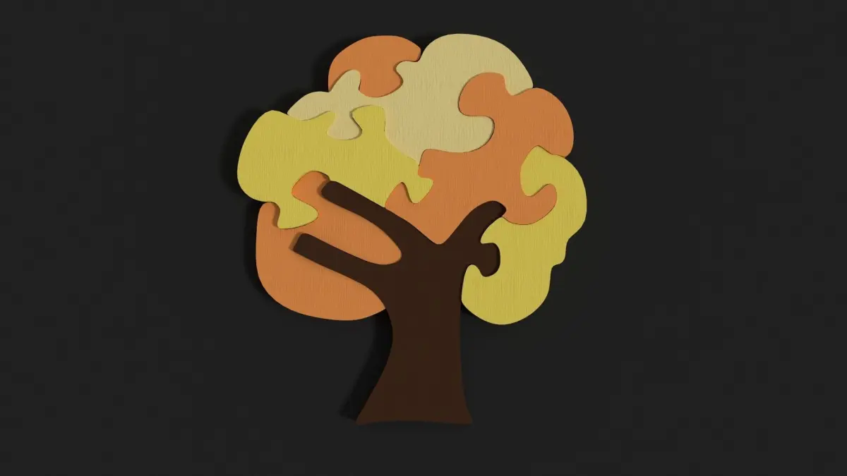 Tree puzzle Free 3D model