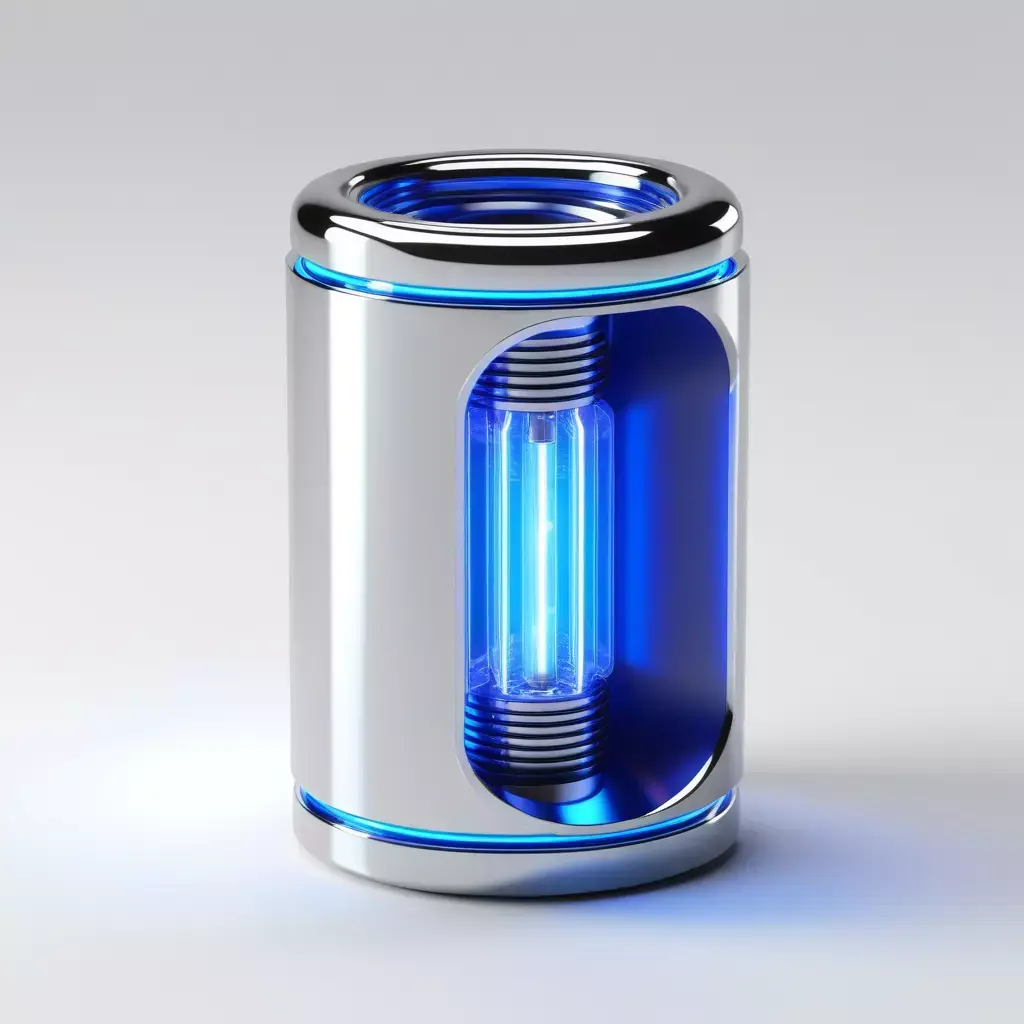 Futuristic Energy Core Device 3D model purchase