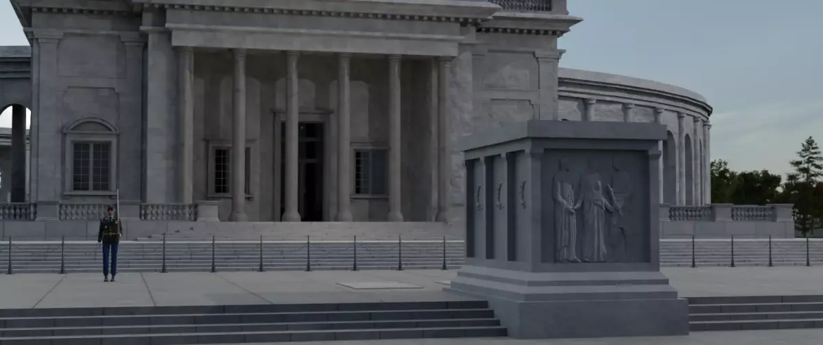 Arlington National Cemetery 3D model