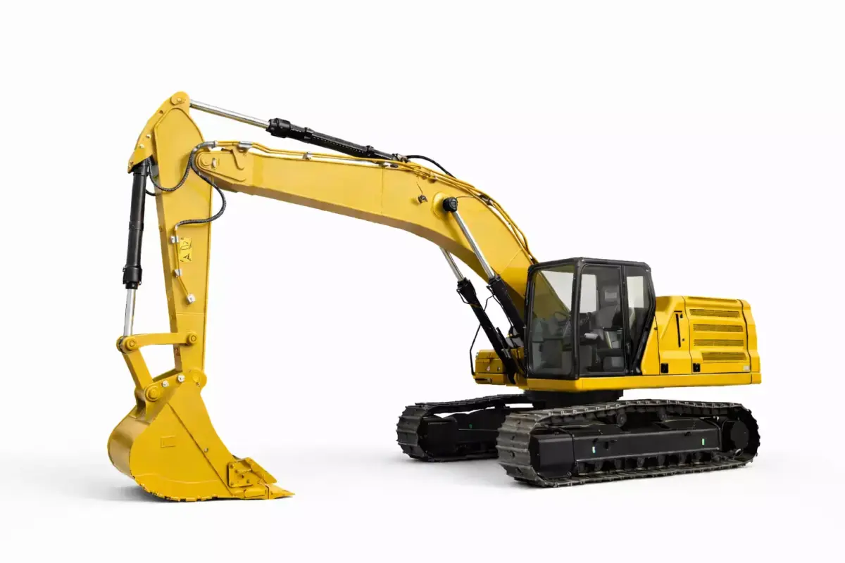 Excavator 3D Model Heavy Construction Earthmoving Machine 01 3D model