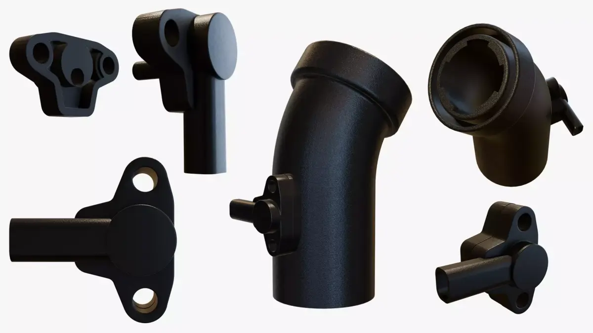 Automotive Air Intake Flow Sensor 3D model