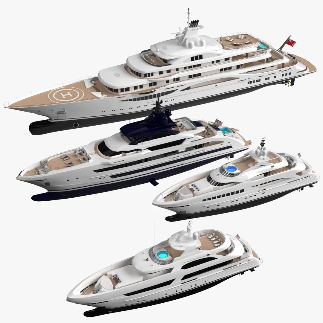 Collection Yachts Willie Summer 2021 3D model