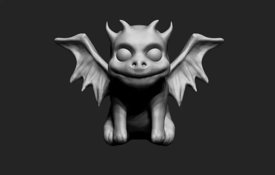 Dragon demon 3D model