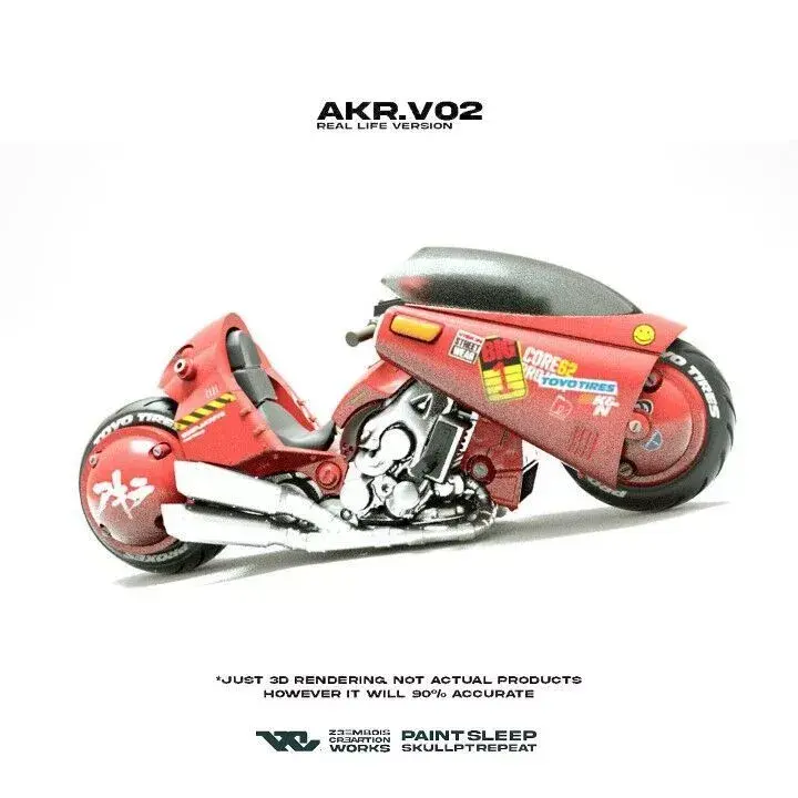 AKIRA BIKE ZB Version 3D print model