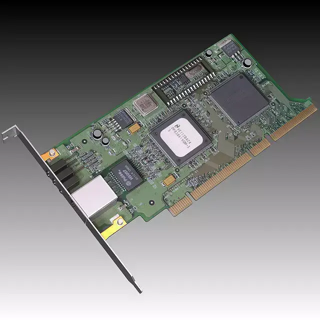PC Network Card 3D model