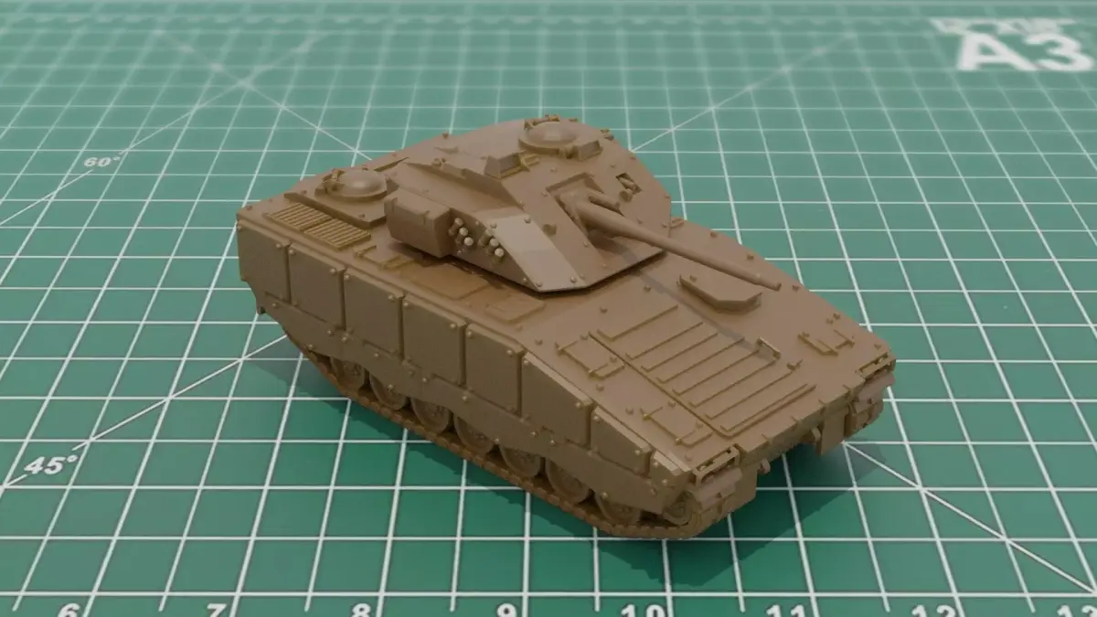 CV90 Infantry Fighting Vehicle APC 3D Print STL 3MF Model 3D print model