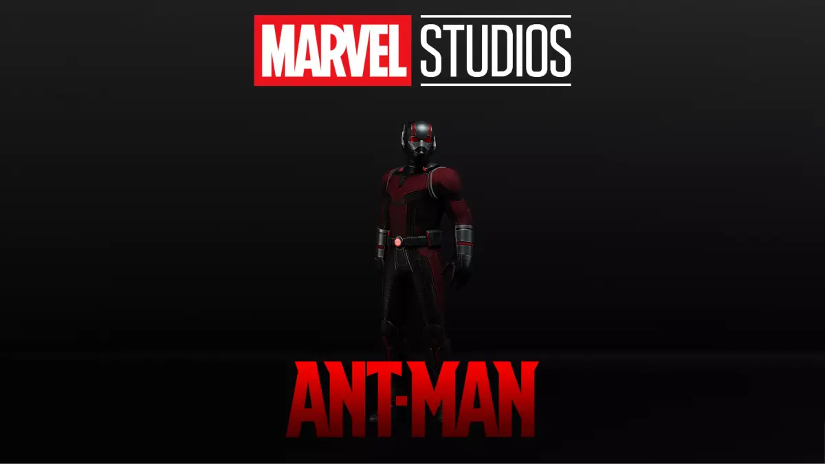 Ant-Man Low-poly 3D model