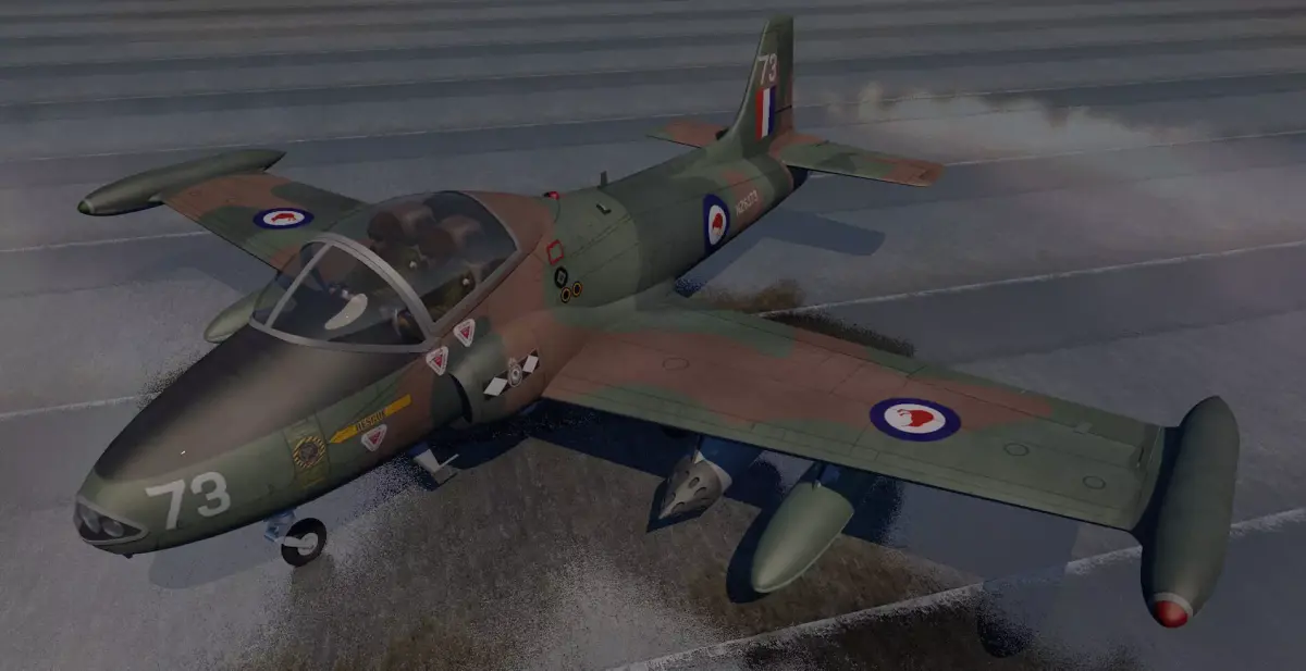 BAC 167 Strikemaster Mk-88 3D model