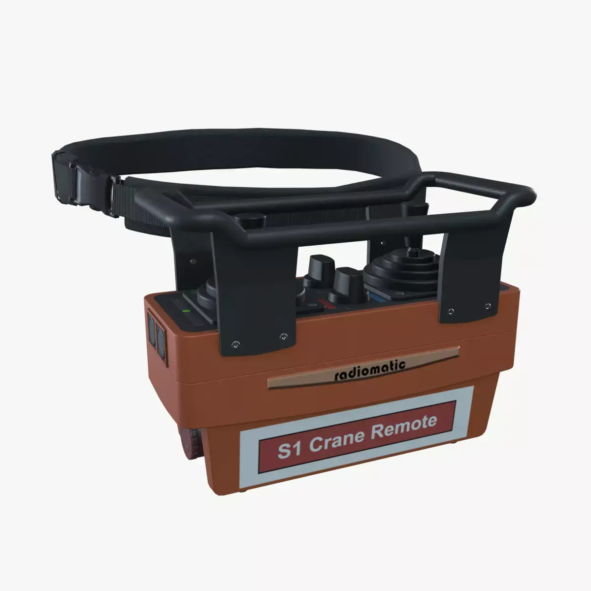 EOT Remote with belt 3D model