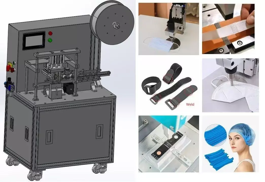External Nose Bridge Ultrasonic Welding Machine 3D model