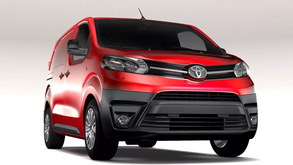 Toyota ProAce Van L1 2017 3D model