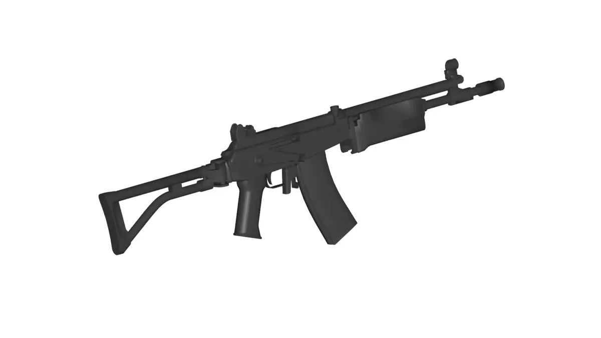 IMI Galil automatic rifles  3D model