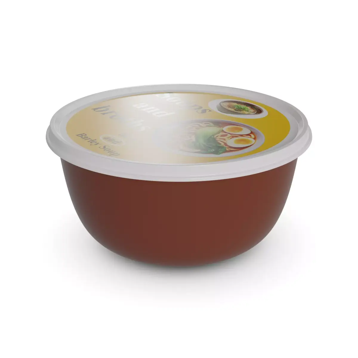 Soups and broths Beef and Barley Soup 3D model