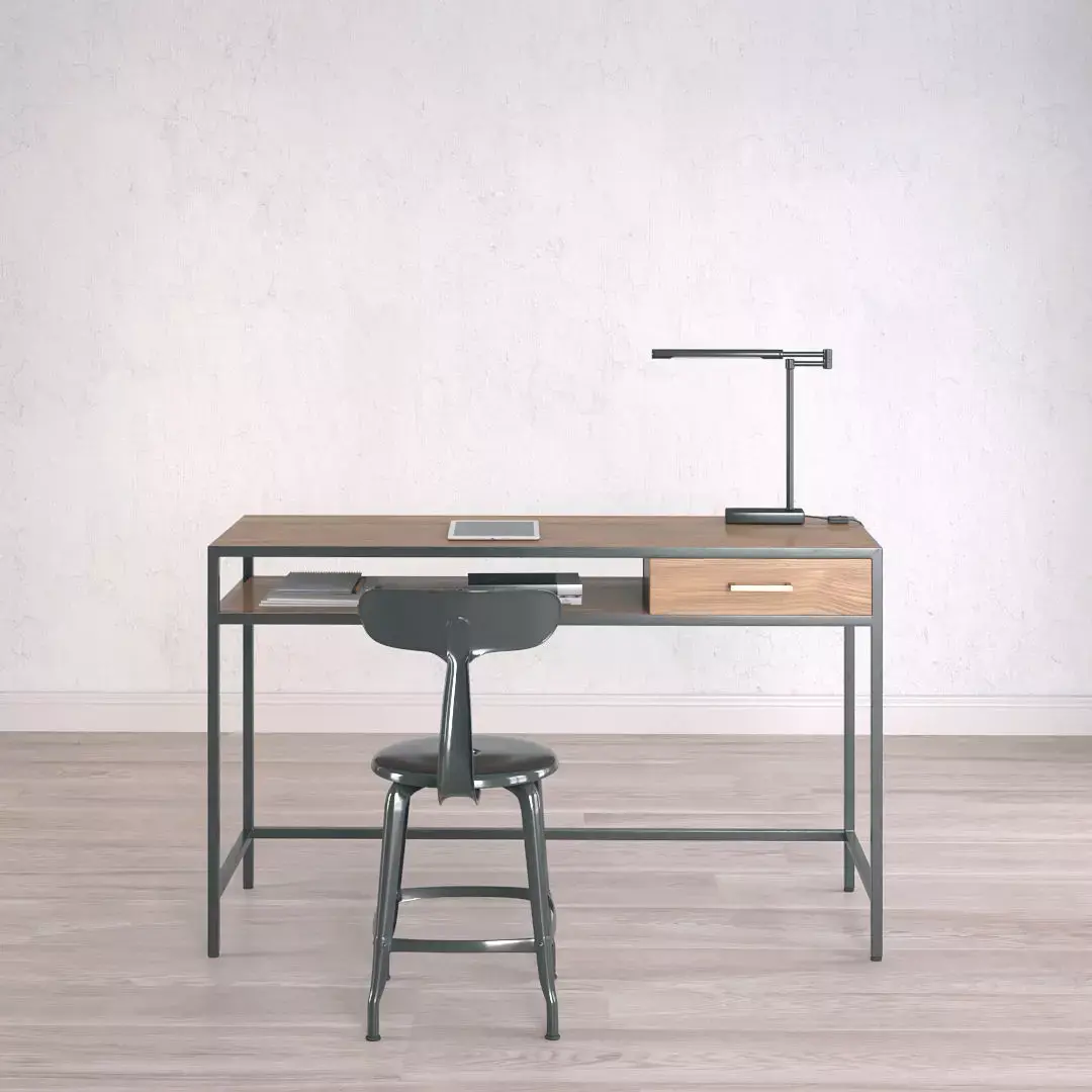 Work Desk Industrial Small 3D model