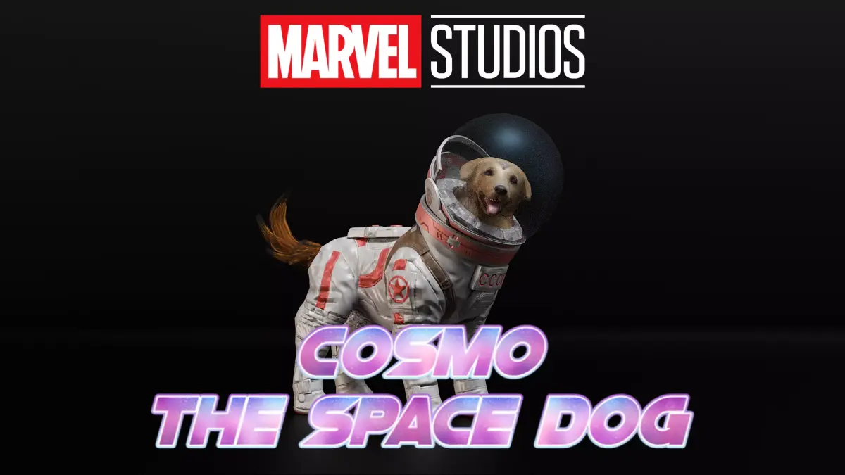 Cosmo the Space Dog Low-poly 3D model