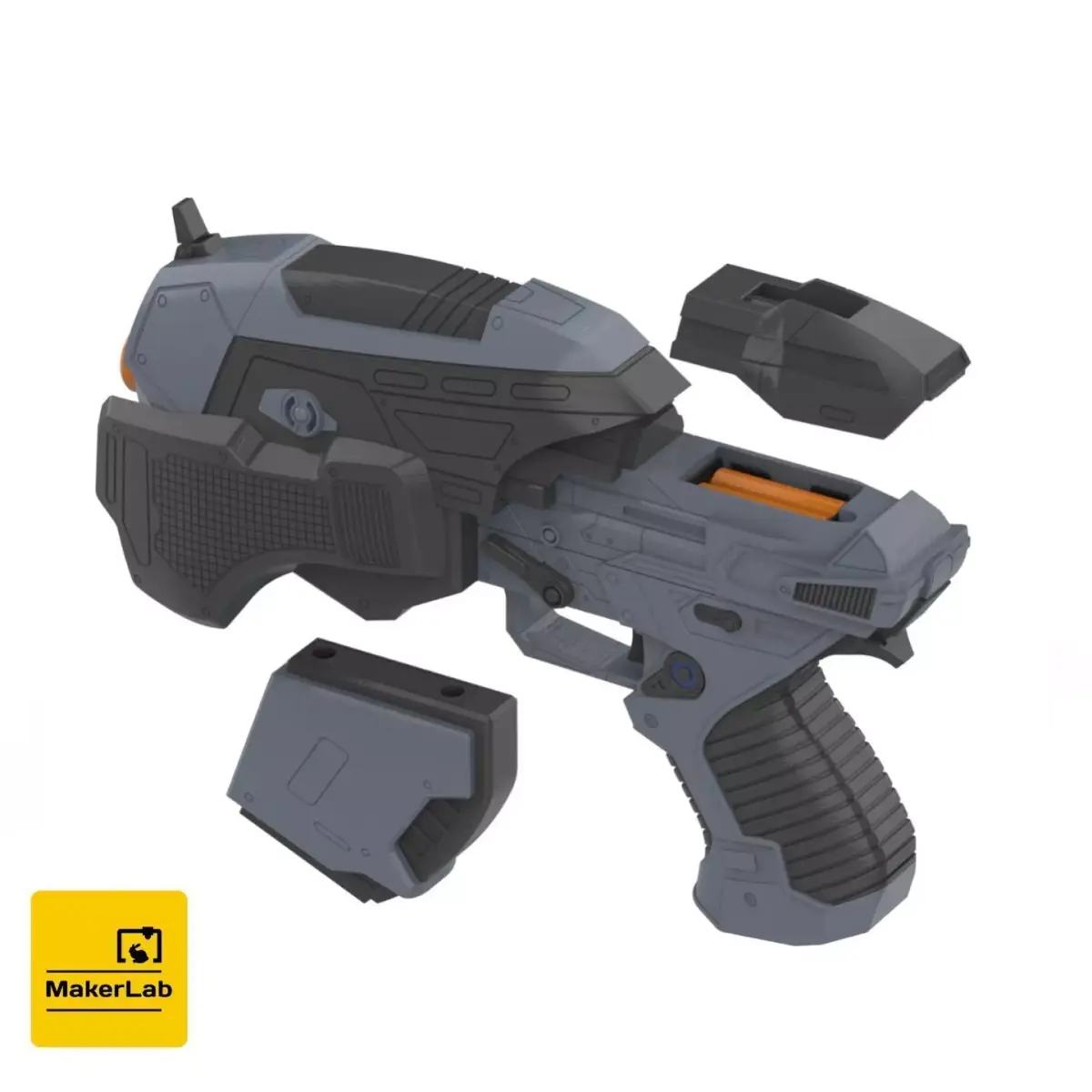 Snub Blaster - Gears of War - Commercial - Printable - STL 3D print model